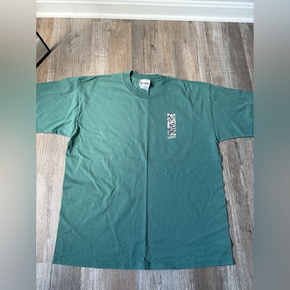 VTG Disney Tigger Graphic T-shirt Green Multi Color Comfy Size L XL UNISEX - Picture 2 of 6